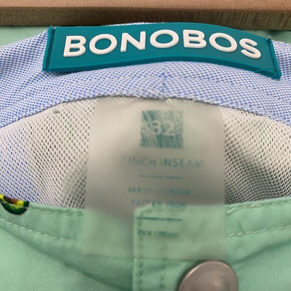 Bonobos Avocado Novelty Graphic Mint Green Swim Trunks Board Shorts Mens Size 32 - Picture 4 of 6